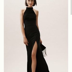 Black Anthropologie Formal Dress